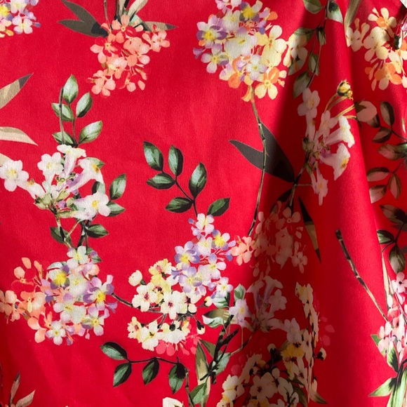 ZARA Print Top Multicolor Floral Spaghetti Straps Blouse NWT - Picture 16 of 16